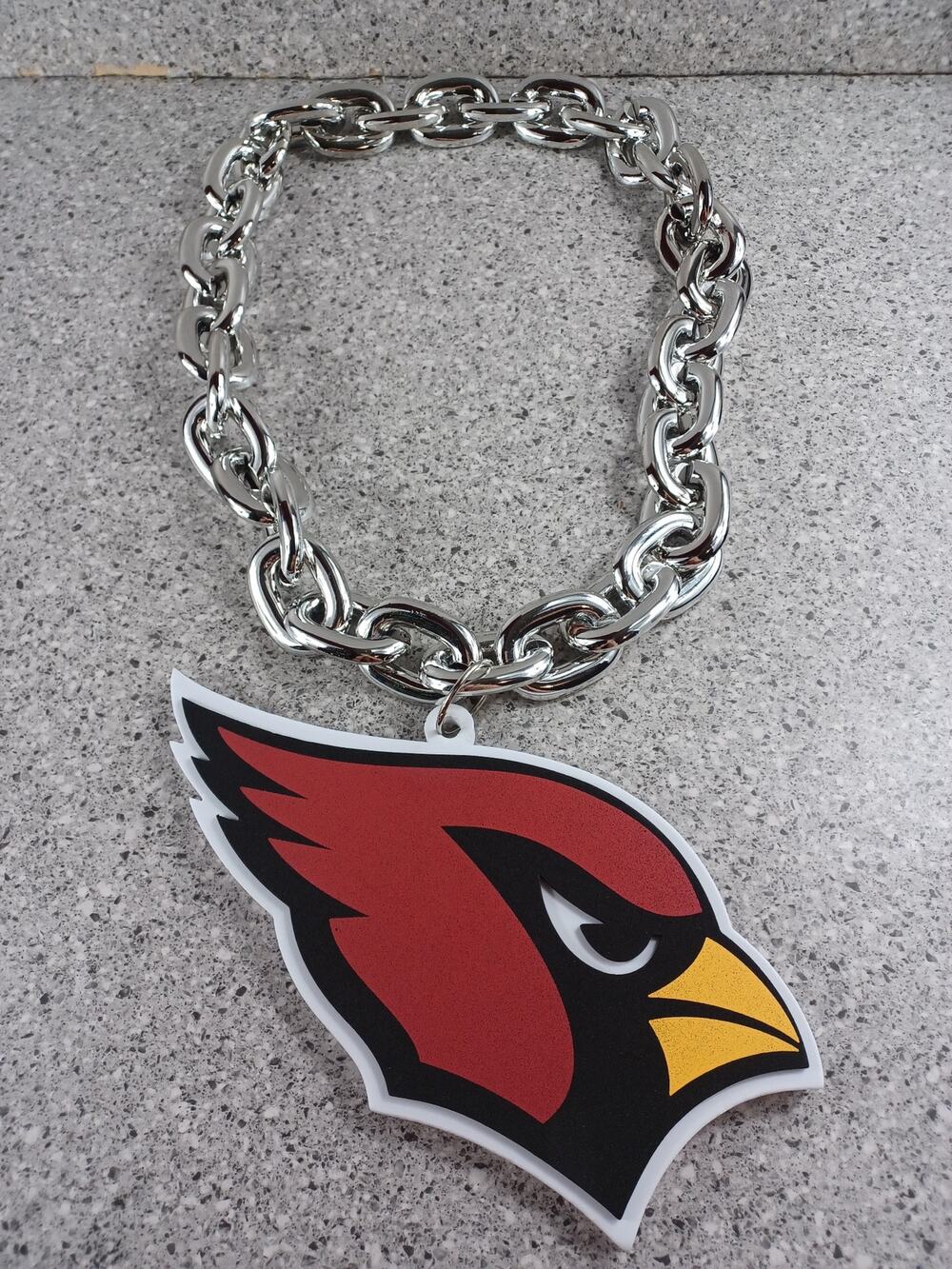 Arizona Cardinals NFL Football Fan Large Chain Necklace Accessories